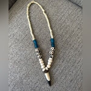 Vintage Ethnic bead necklace wear/home decor accent